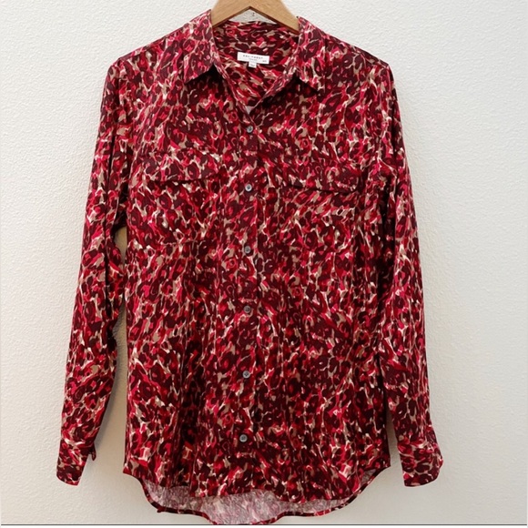 Equipment Animal Print Blouse - Picture 4 of 8
